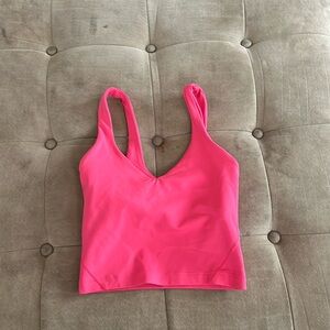 Lululemon Hot Pink Align Tank Top